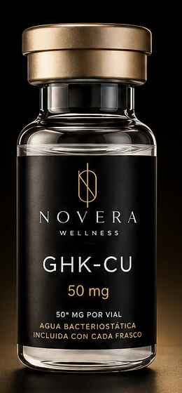 GHK-Cu vial by Novera Wellness